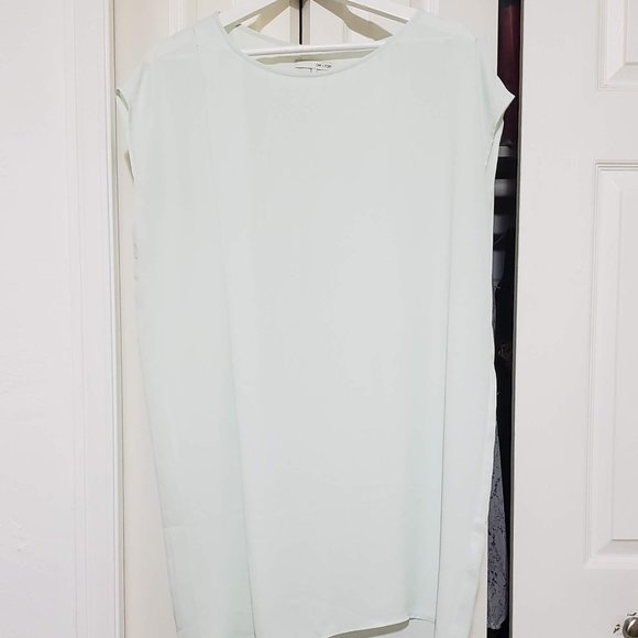 Oak + Fort Mint Shift Dress - Picture 1 of 4